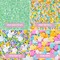 Sprinkles, Easter Sprinkles, Spring Shapes, 4 Pack, Edible Sprinkle Mix, Perfect for Cake Decorations, Baking, Ice Cream, Cookies, Cupcake Topper (Easter)
